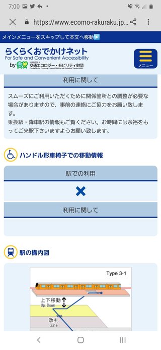 車イス女性「駅員さん3、4人集めて、階段で持ち上げてください！」JR駅員「無理です。」  