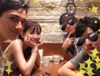 【上原さくらと上原さくらの旦那】