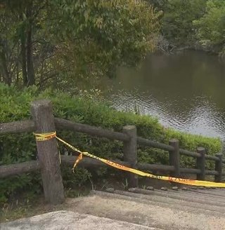 池に転落　男児2人死亡　佐賀・多久市