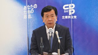 立民代表･枝野幸男「ワクチンよりもPCR検査の拡大するべき」