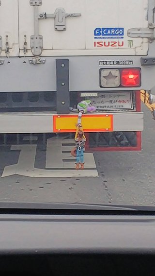 車の車外にバズとウッディーが付いてるやつ見たことある人いますか？