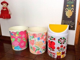 ねー おばさん達が実家暮らししてる時代はタバコの銘柄の円柱の缶かんのゴミ箱あったの？