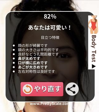 あなたは美しい？それともおブス？