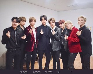 BTSと福士蒼汰が並んだ結果(´・ω・｀)