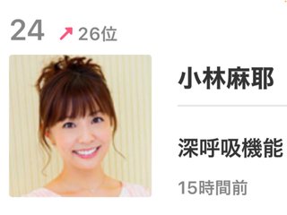 小林麻耶【麻耶☆道】