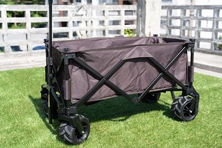 キャリーワゴンでスーパーに進入