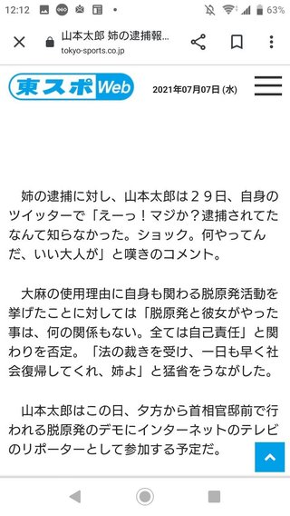 国会議員の山田太郎の姉逮捕だって