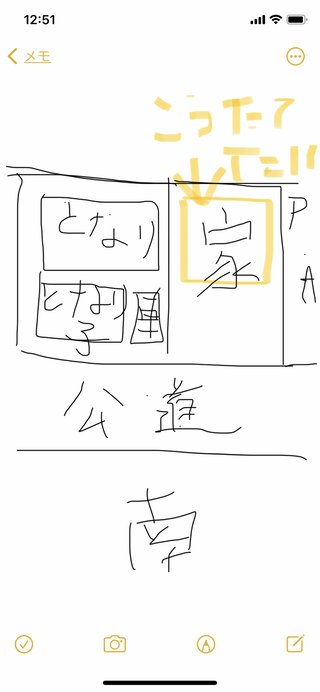 今まで畑だった場所に家を建てます。