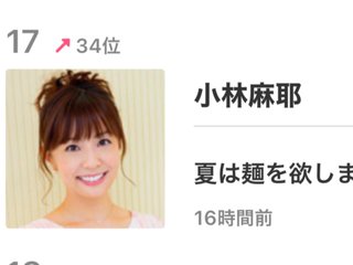 小林麻耶【麻耶☆道】