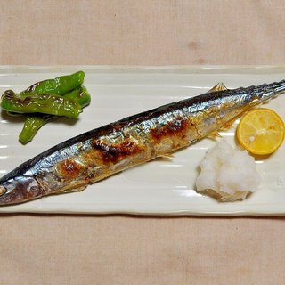 秋刀魚の塩焼きした時のワタ