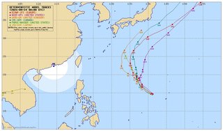 台風16号になる可能性あり