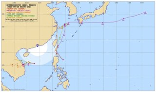台風１４号がヤバイって