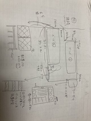 ベッドの配置、どちらにする？パート2
