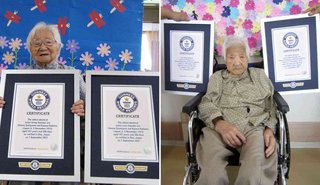 １０７歳の双子姉妹「ウメノさん＆コウメさん」ギネス認定　きんさん・ぎんさんの記録更新！
