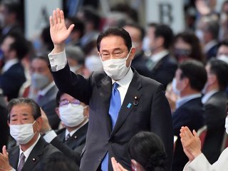 【自民党総裁選】岸田文雄氏が新総裁に　87票差つけ河野氏を圧倒
