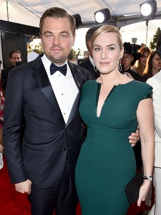 タイタニックで共演のディカプリオとケイトウィンスレット　って