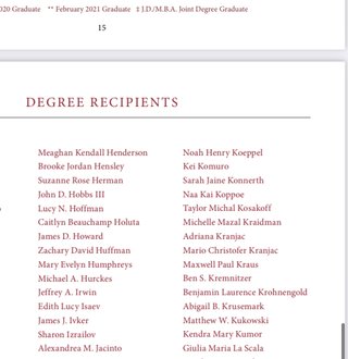 小室圭さんはちゃんとロースクール卒業できてるよ