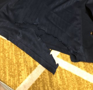 洗濯物がビリビリに！