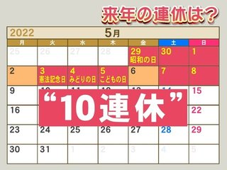 来年のカレンダーがスゴい