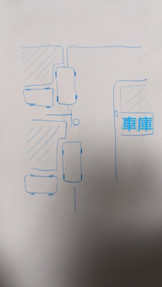 向かいの家のはみ出し駐車。困ってます…