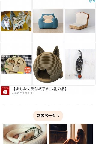 私のふるさと納税の広告がかわいいからちょっと見て
