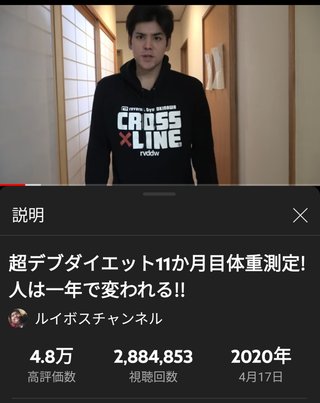 仰天ダイエッター　ルイボスチャンネルを応援しよう