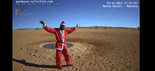 砂漠に設置された人工水飲み場を見守るライブカメラ配信が癒されると話題