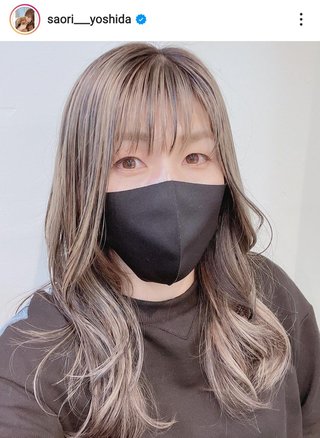 吉田沙保里さんがイメチェン「やってみたかった髪色」に