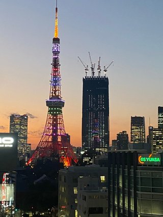 私東京に住んでるから毎晩夜景や東京タワーを見るの