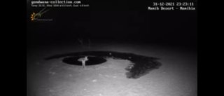 砂漠に設置された人工水飲み場を見守るライブカメラ配信が癒されると話題