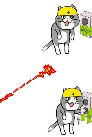 仕事猫と「安全ヨシ！」　農水省、事故防止へグッズ作成