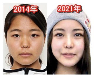 右上って本当に高梨沙羅?堀北真希だよね?!