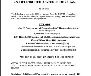 NHK職員と中国人留学生は毒ワクチン接種免除www