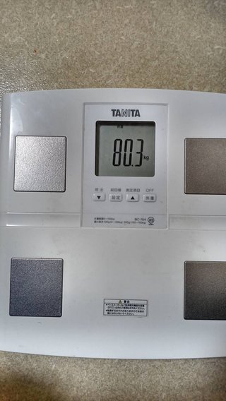 おデブ80キロのキロの記録