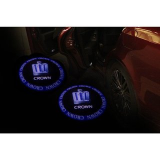 今の車って夜にドア開けたらマーク地面に出るんだね