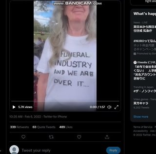 シドニーの葬儀屋さん。1週間に20ものワクチン遺体を引き取ることもある