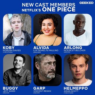 Netflixの実写版ワンピースの配役