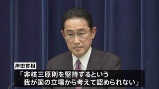 核放棄し米国に捨てられ露に侵略されてるウクライナの惨状を見た岸田総理「日本は今後も核武装しない」