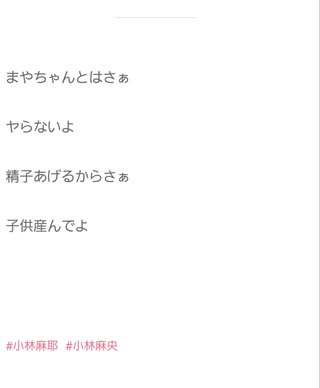 海老蔵が襲ってきた日 小林麻耶ブログより