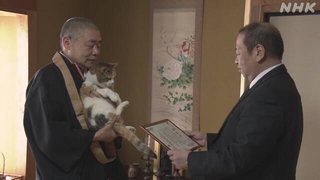 ネコに警察から感謝状 SNSで交通安全呼びかけ貢献 栃木 那須町 
