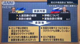 ロシア外務大臣「ロシアはウクライナを攻撃していない」
