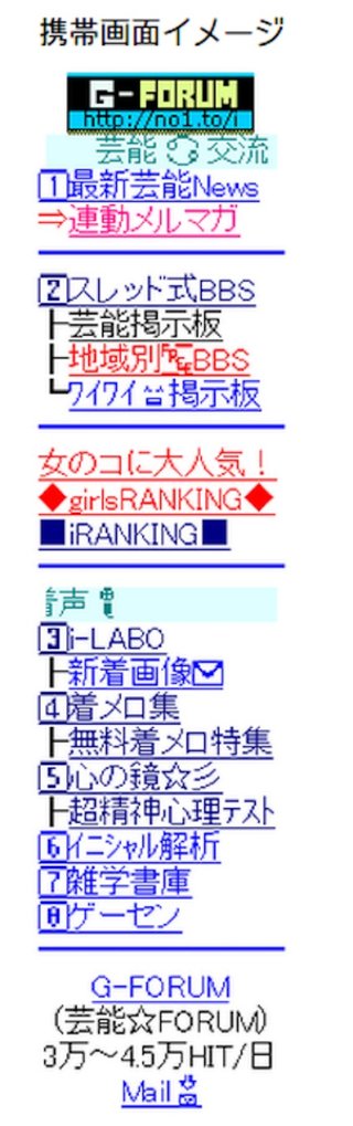 G-FORUMって掲示板覚えてる？