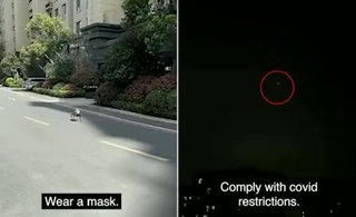 コロナ詐欺劇、上海では、ロボット犬がパトロールww