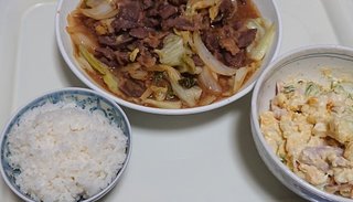 お昼のお昼ごはん
