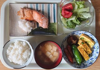 今日の朝ごはん