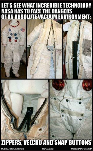 NASAの宇宙服はジッパー? ww爆笑