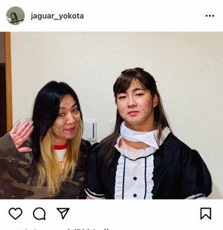 ジャガー横田　「うちの娘です」と紹介したのは…　フォロワー爆笑「美人さん！」「かわいい」の声