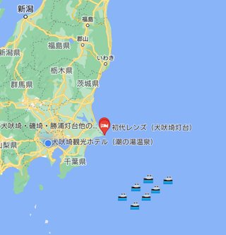 ロシア海軍、東京の沖合に集結