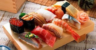 握り寿司食べる時