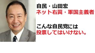 自民党参院候補山田宏議員『慰安婦』とは売春婦とした証拠が日本軍による強制連行の証拠だった